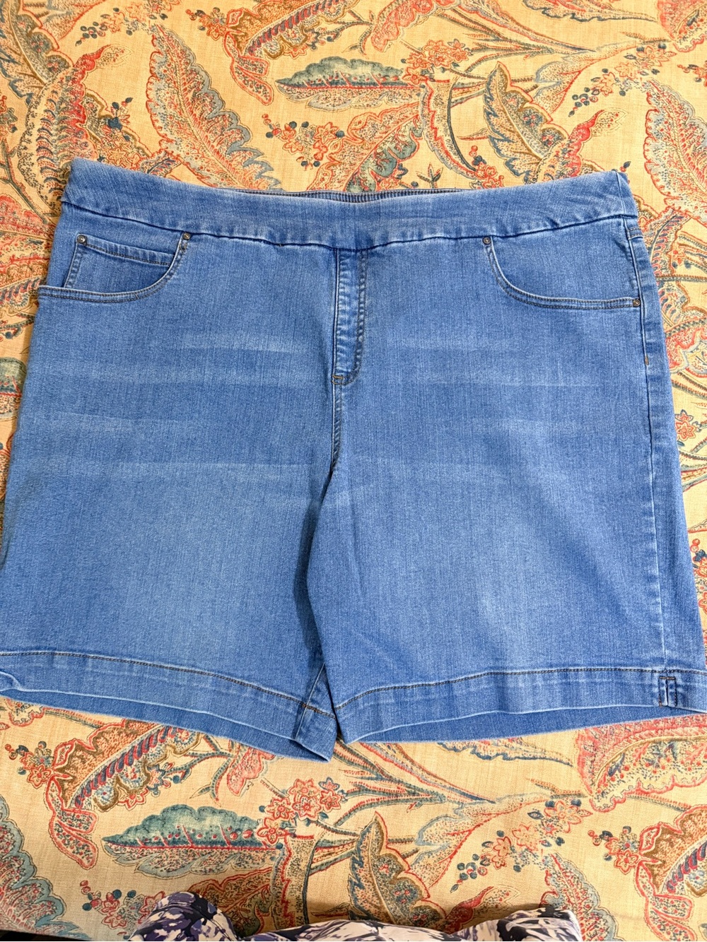 Terra & Sky 2x denim pull on shorts bundle of 3 - Picture 13 of 16
